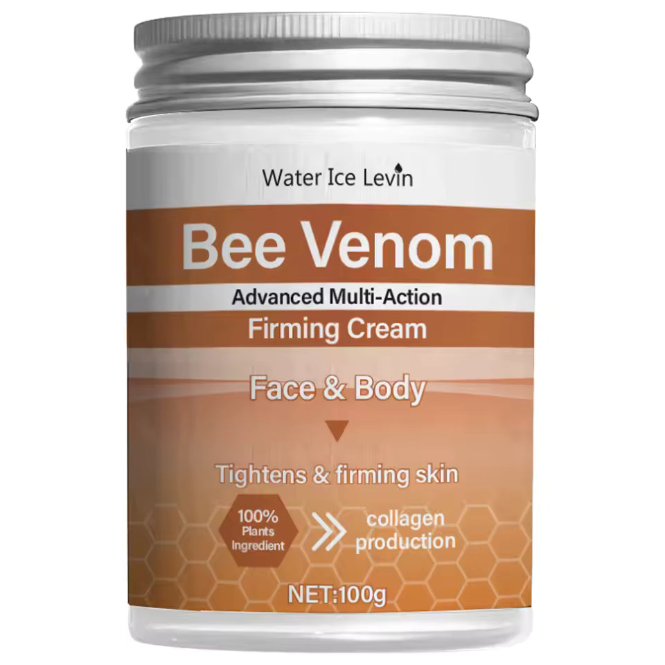 Bee Venom Firming Abdominal Cream – Hydrating & Skin Firming Formula with Hyaluronic Acid & Turmeric
